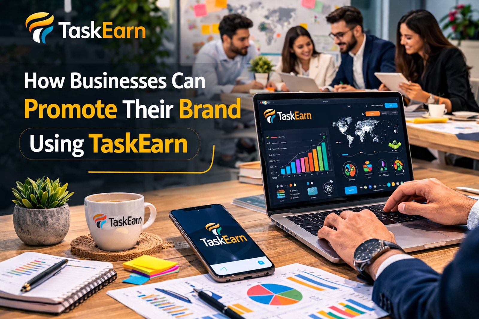 How Businesses Can Promote Their Brand Using TaskEarn